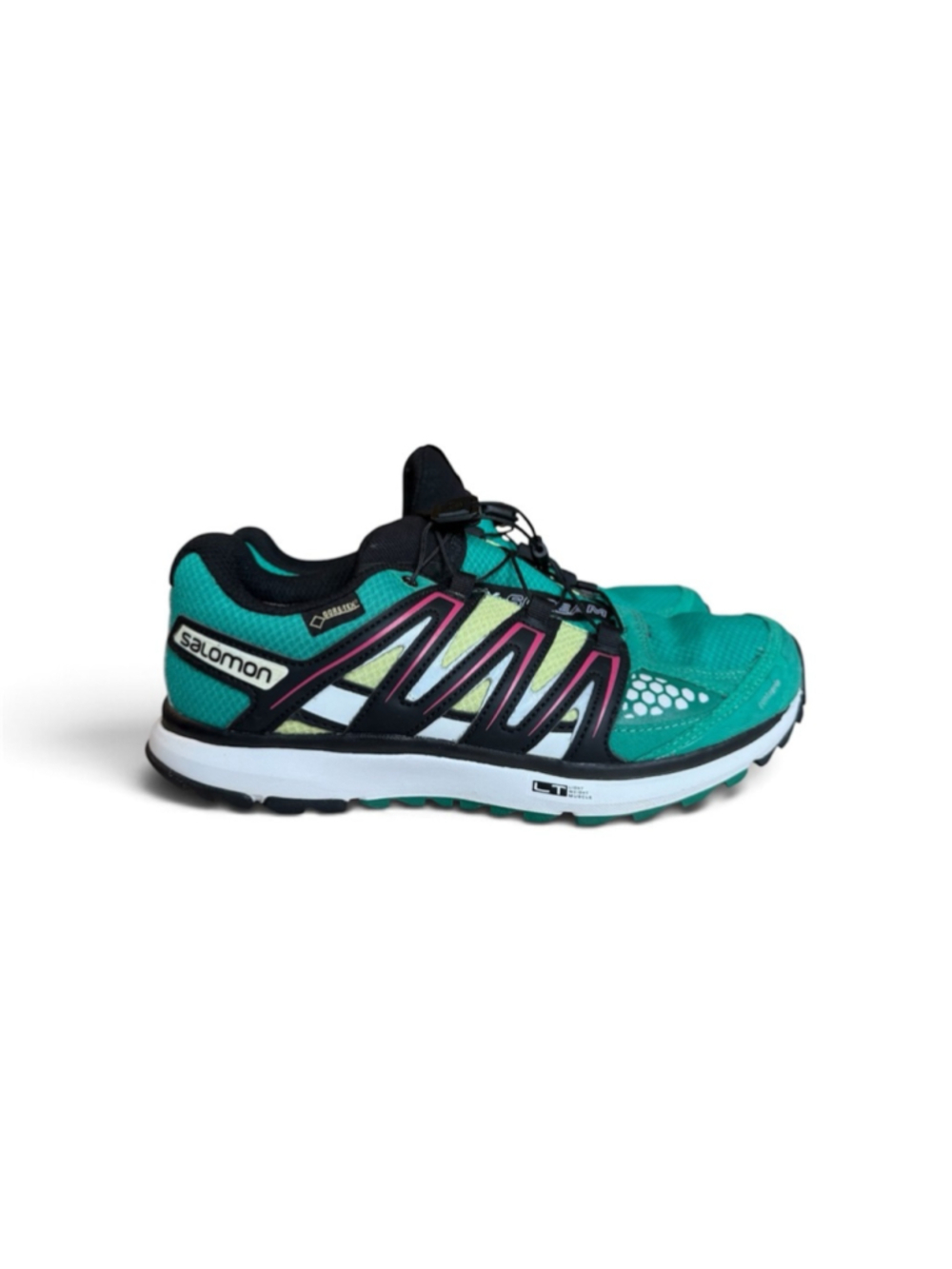 Salomon Archive X-Scream GTX Gore-Tex Trail Shoes Teal Pink Women’s 6.5